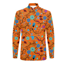 Load image into Gallery viewer, Nipin Blossom Carrot Men&#39;s Long Sleeve Dress Shirt
