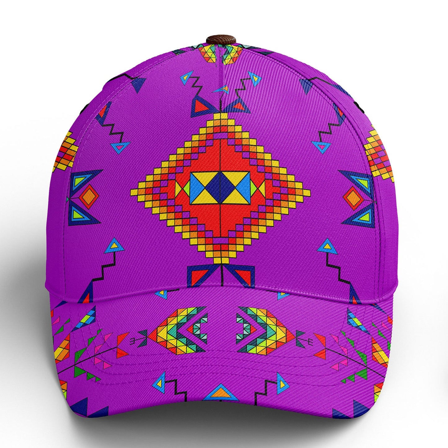 Buffalo Jump Purple Snapback Hat