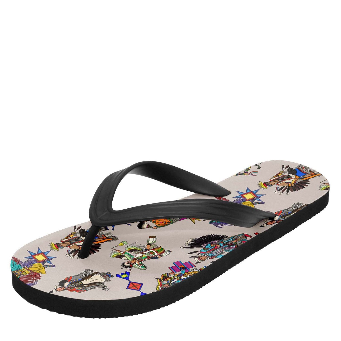 Grand Entry Dancers Muslin Flip Flops
