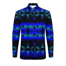 Load image into Gallery viewer, Between the Blue Ridge Mountains Men&#39;s Long Sleeve Dress Shirt
