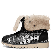 Load image into Gallery viewer, Writing on Stone Black and White Polar Winter Boots
