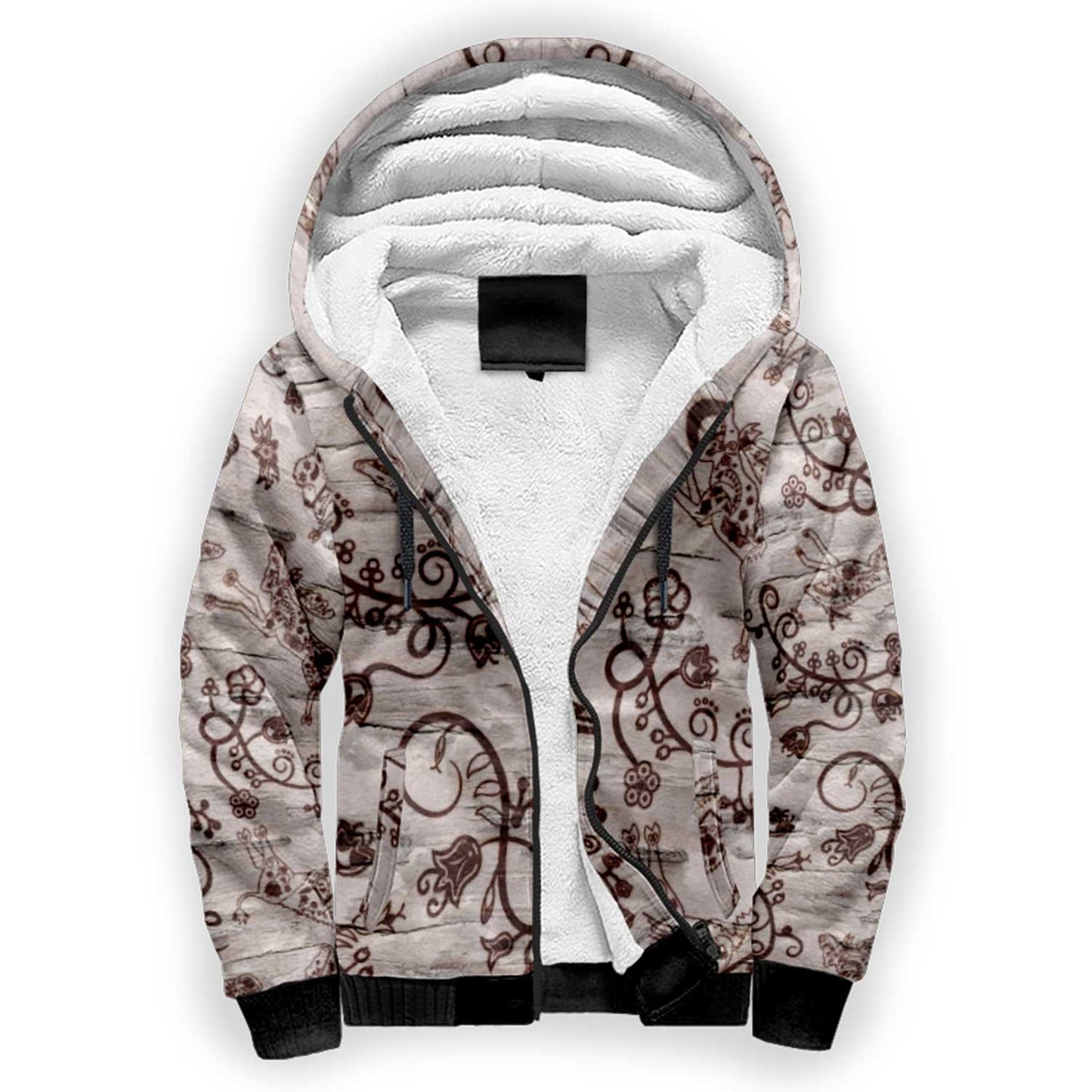 Forest Medley Sherpa Hoodie