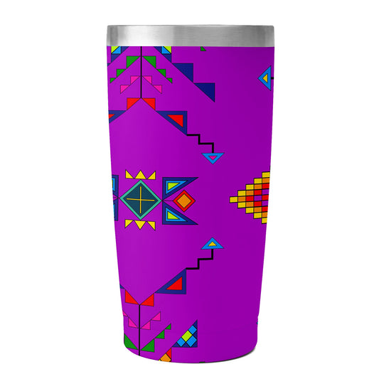 Buffalo Jump Purple 15OZ Tumbler