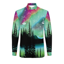 Load image into Gallery viewer, Aurora Medicine Animals 2 Men&#39;s Long Sleeve Dress Shirt
