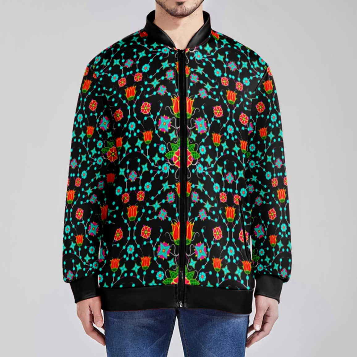 Floral Damask Upgrade Lightweight Jacket