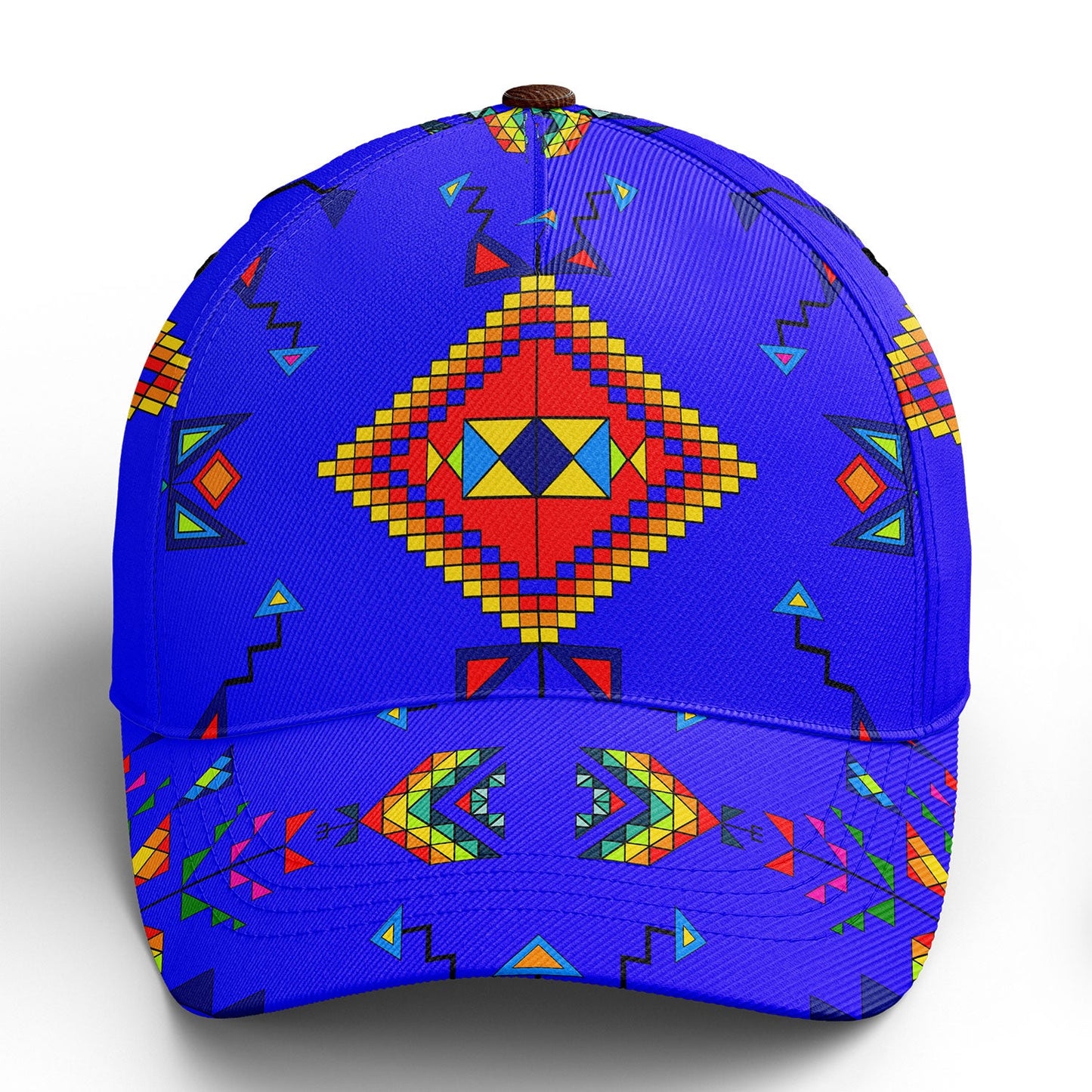 Buffalo Jump Blue Snapback Hat