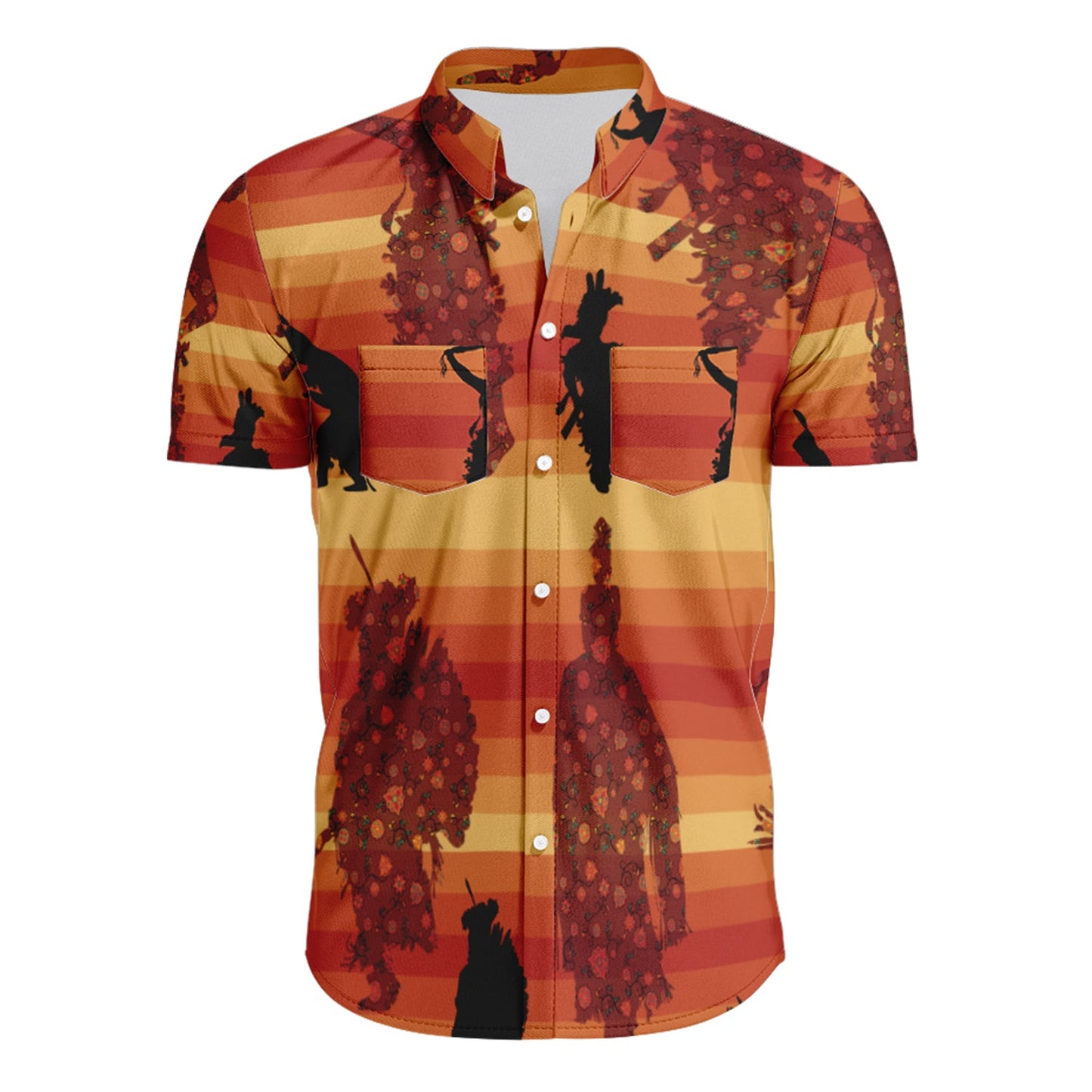 Dancers Short Sleeve Button Up