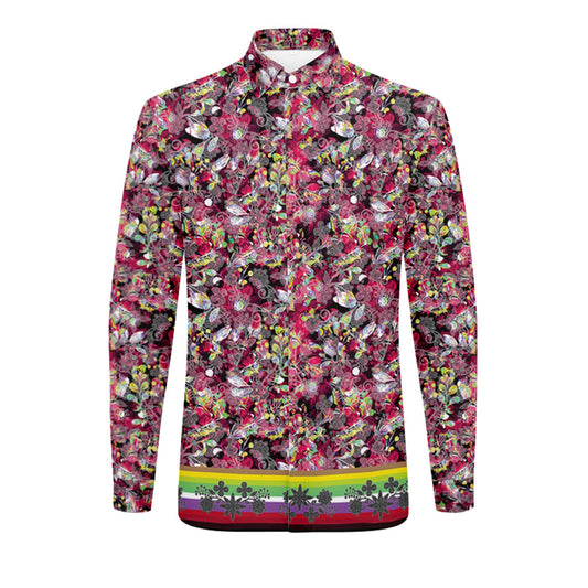 Culture in Nature Maroon Dress Shirt