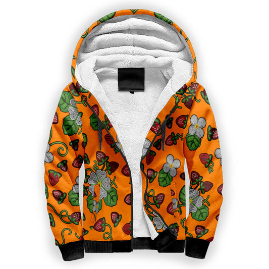 Strawberry Dreams Sherpa Hoodie