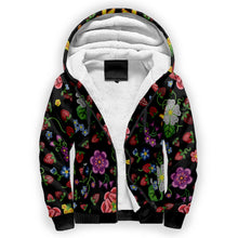 Load image into Gallery viewer, Berry Pop Midnight Sherpa Hoodie
