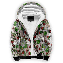 Load image into Gallery viewer, Strawberry Dreams Br Bark Sherpa Hoodie
