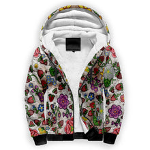 Load image into Gallery viewer, Berry Pop Br Bark Sherpa Hoodie
