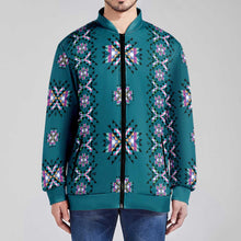 Load image into Gallery viewer, Medicine Lodge Dark Winter Zippered Collared Lightweight Jacket
