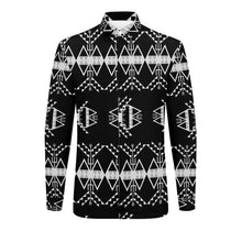 Load image into Gallery viewer, Sacred Trust Black Men&#39;s Long Sleeve Dress Shirt
