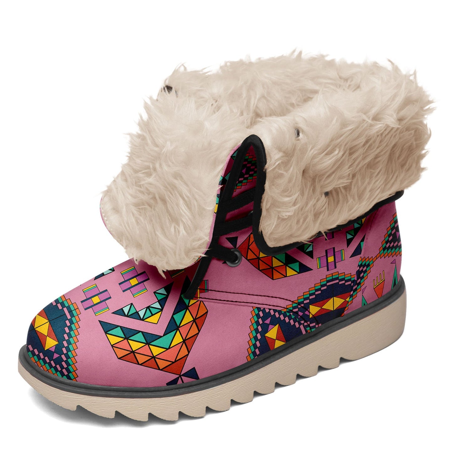 Travois Tipi Dusky Sunset Polar Winter Boots