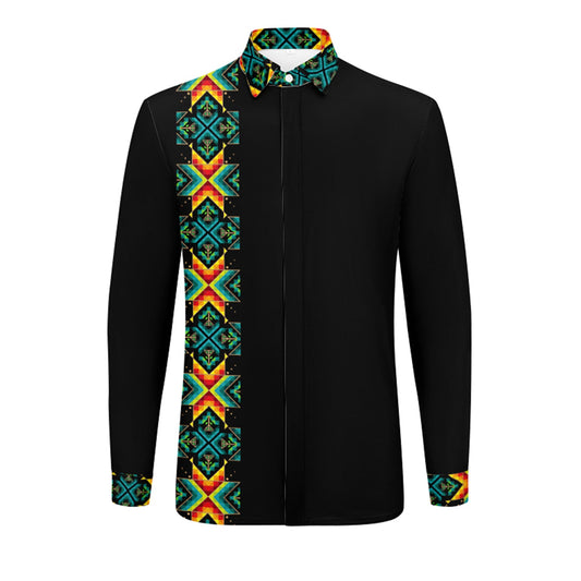 Blanket Strip Dress Shirt