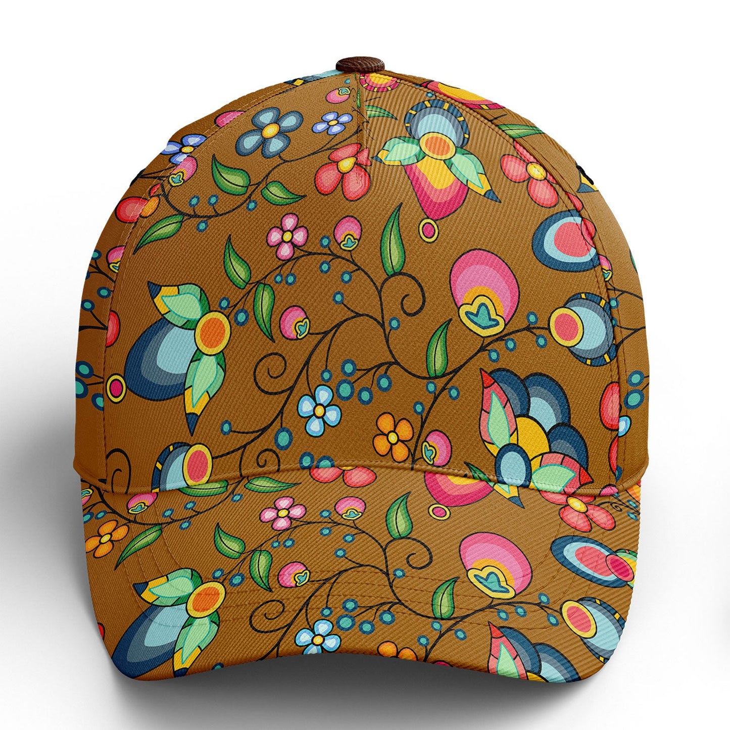 Floral Bounty Fall Leaves Snapback Hat