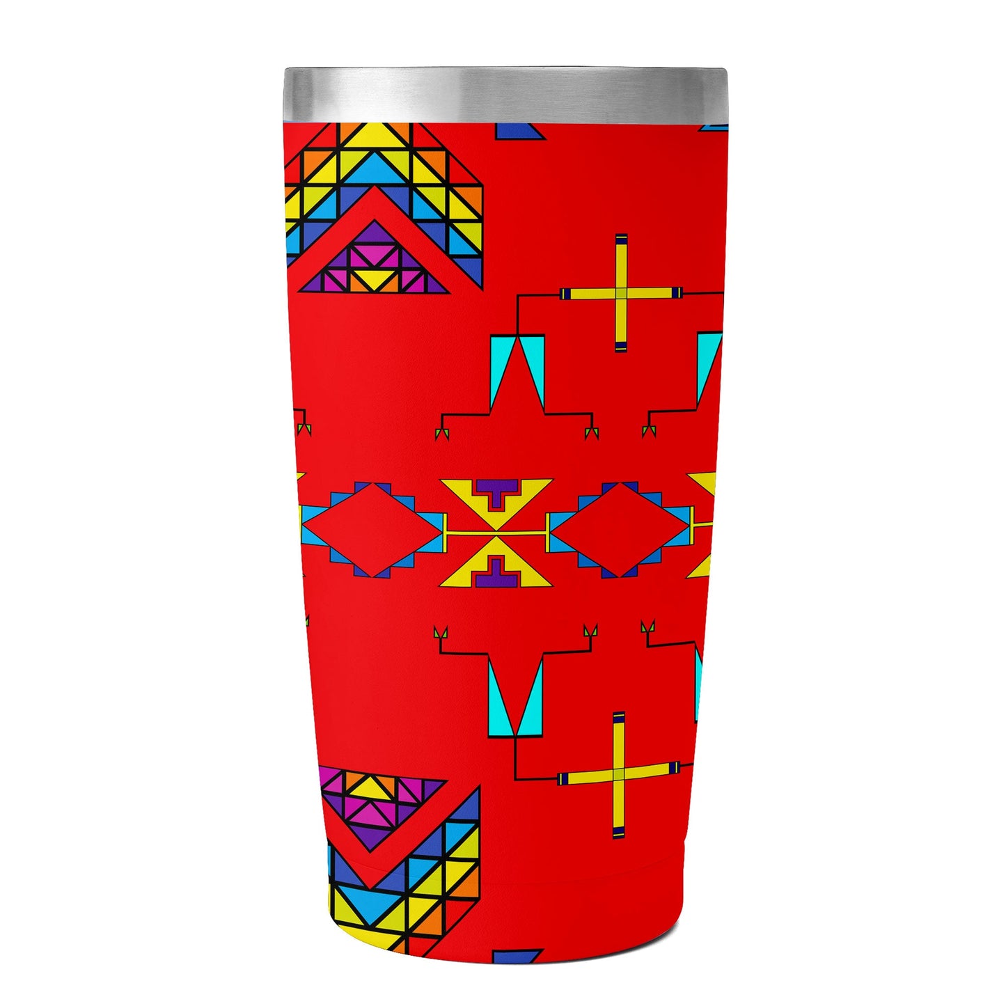 Rainy Chief Rainbow Red 15OZ Tumbler