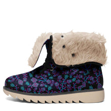 Load image into Gallery viewer, Beaded Nouveau Coal Polar Winter Boots
