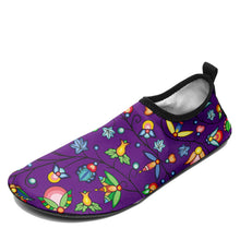 Load image into Gallery viewer, Prairie Plains Spirit Midnight Purple Sockamoccs
