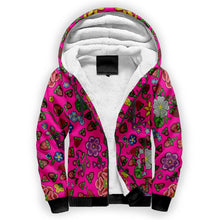 Load image into Gallery viewer, Berry Pop Blush Sherpa Hoodie
