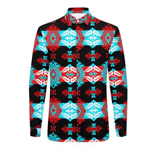 Sovereign Nation Trade Blanket Dress Shirt