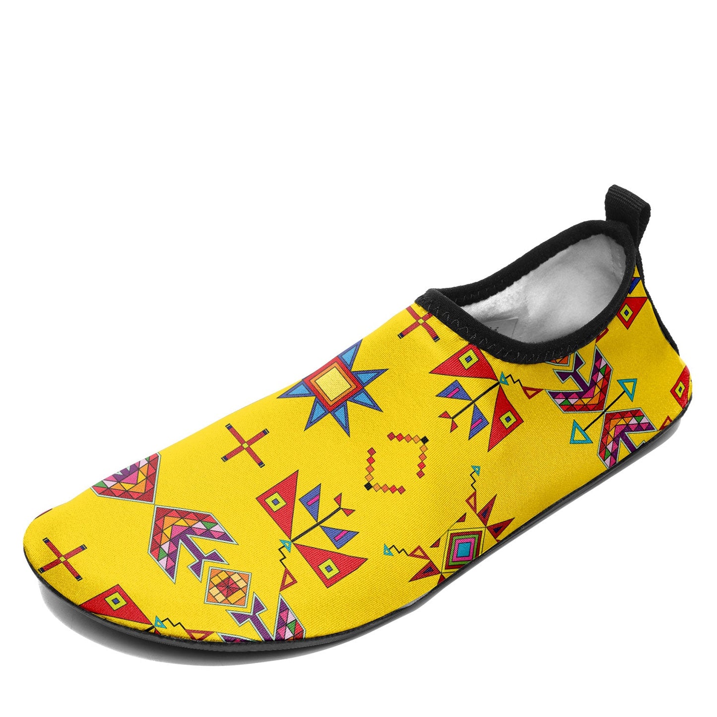 Scattered Generations Maize Kid's Sockamoccs Slip On Shoes