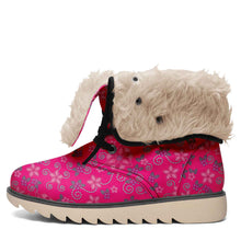 Load image into Gallery viewer, Berry Picking Pink Polar Winter Boots
