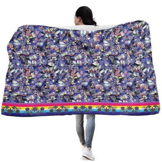 Culture in Nature Hooded Blanket