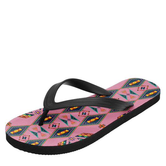 Travois Tipi Dusky Sunset Flip Flops