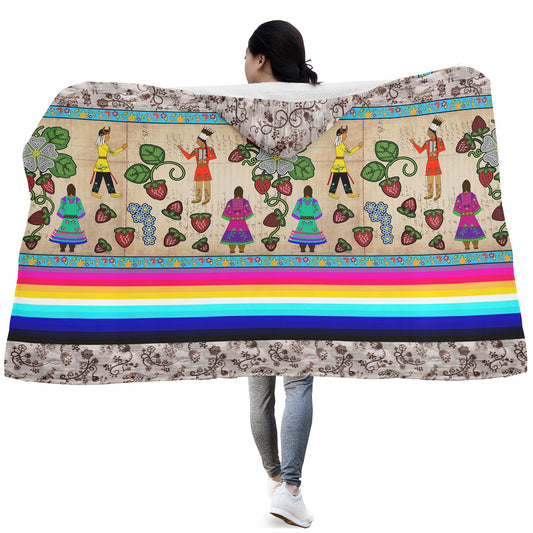 Love Stories Hooded Blanket