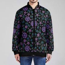 Load image into Gallery viewer, Berry Picking Zippered Collared Lightweight Jacket
