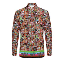 Load image into Gallery viewer, Culture in Nature Orange Men&#39;s Long Sleeve Dress Shirt
