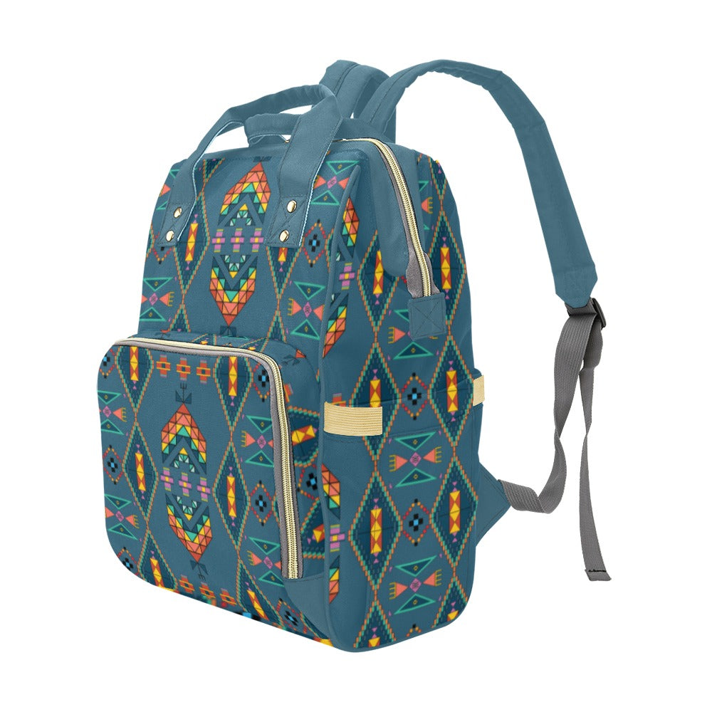 Travois Tipi Deep Lake Multi-Function Diaper Backpack