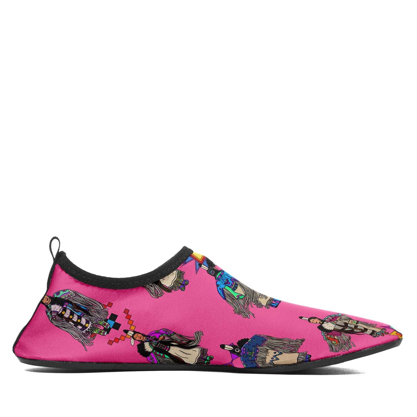 Women's Tradish Dancers Pink Sockamoccs