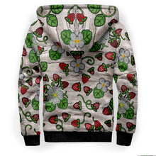 Load image into Gallery viewer, Strawberry Dreams Bright Birch Sherpa Hoodie
