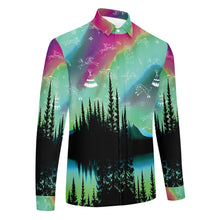 Load image into Gallery viewer, Aurora Medicine Animals 2 Men&#39;s Long Sleeve Dress Shirt
