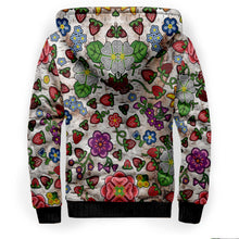 Load image into Gallery viewer, Berry Pop Br Bark Sherpa Hoodie
