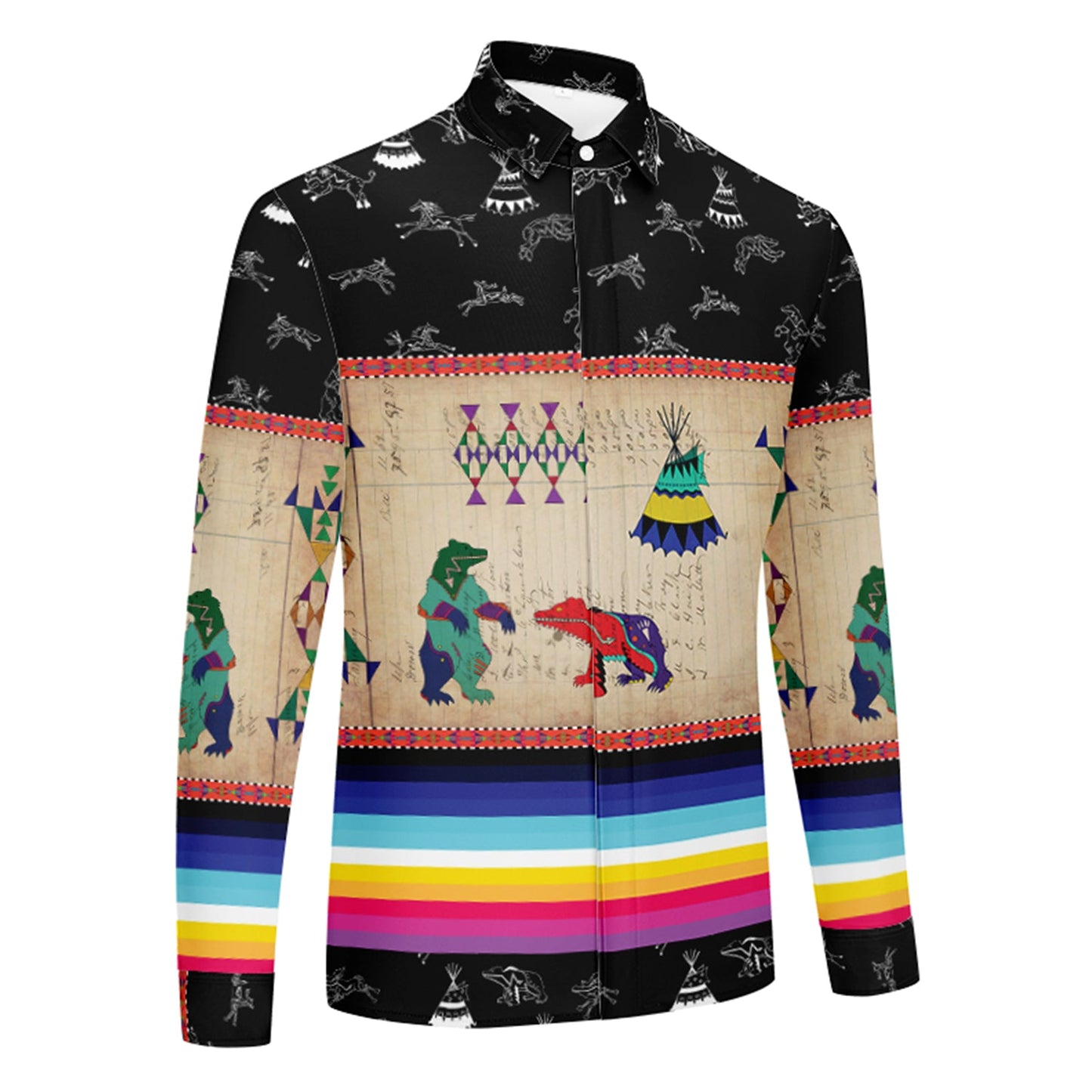Bear Ledger Black Sky Dress Shirt