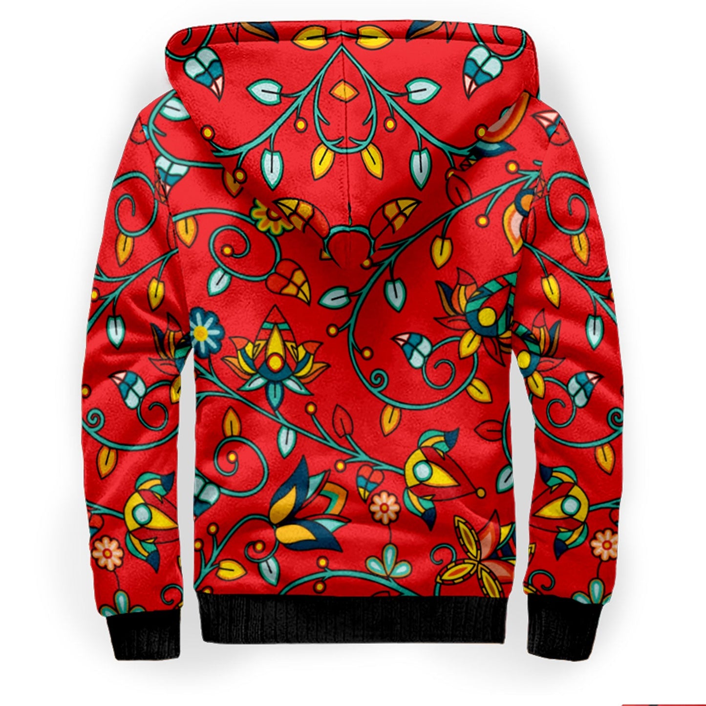 Thorny Path Red Sherpa Hoodie