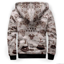 Load image into Gallery viewer, Heart of The Forest Sherpa Hoodie
