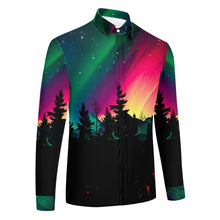 Load image into Gallery viewer, Aurora Medicine Animal 4 Men&#39;s Long Sleeve Dress Shirt
