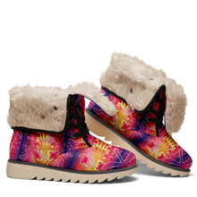 Load image into Gallery viewer, Kaleidoscope Dragonfly Polar Winter Boots
