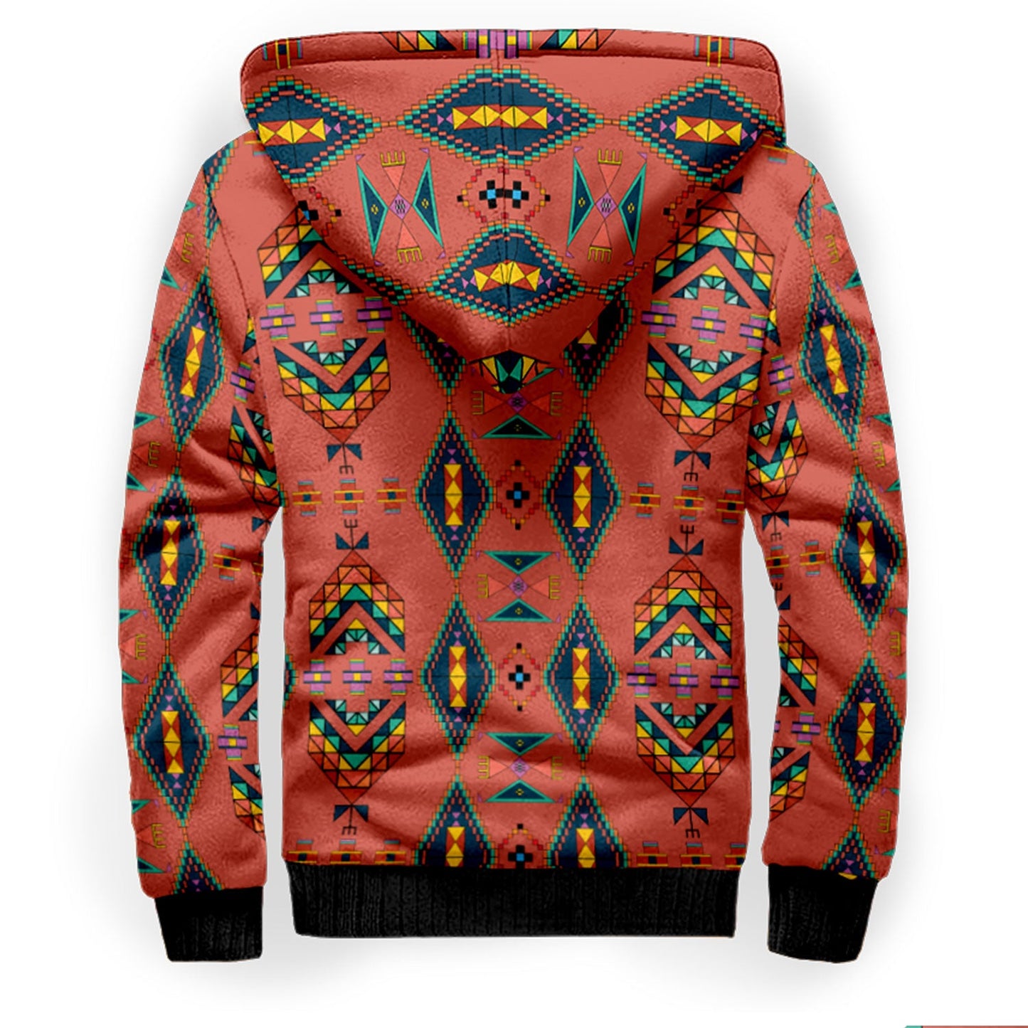 Travois Tipi Canyon Earth Sherpa Hoodie