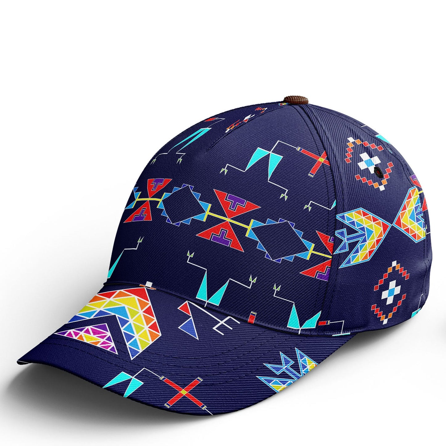 Rainy Chief Rainbow Night Lake Snapback Hat