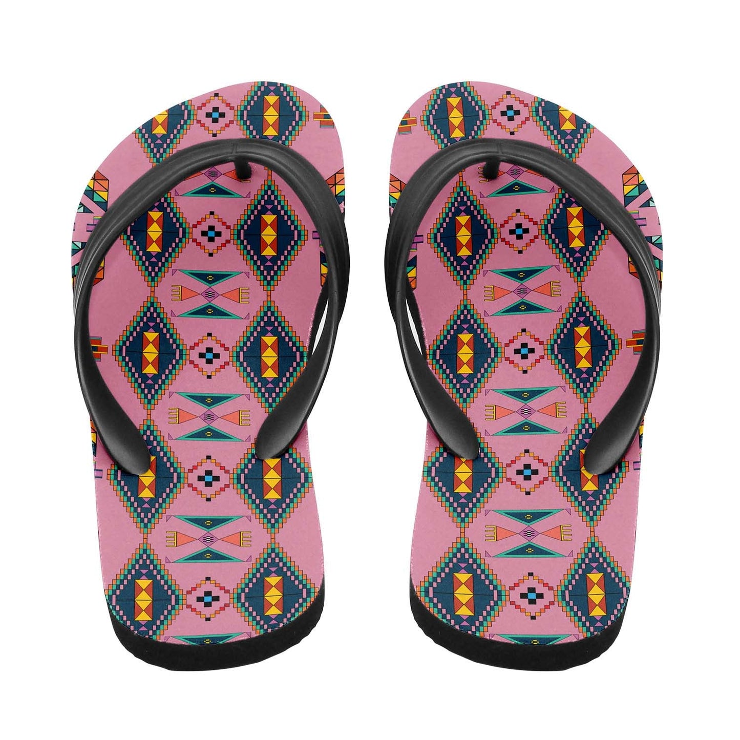 Travois Tipi Dusky Sunset Flip Flops