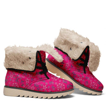 Load image into Gallery viewer, Berry Picking Pink Polar Winter Boots
