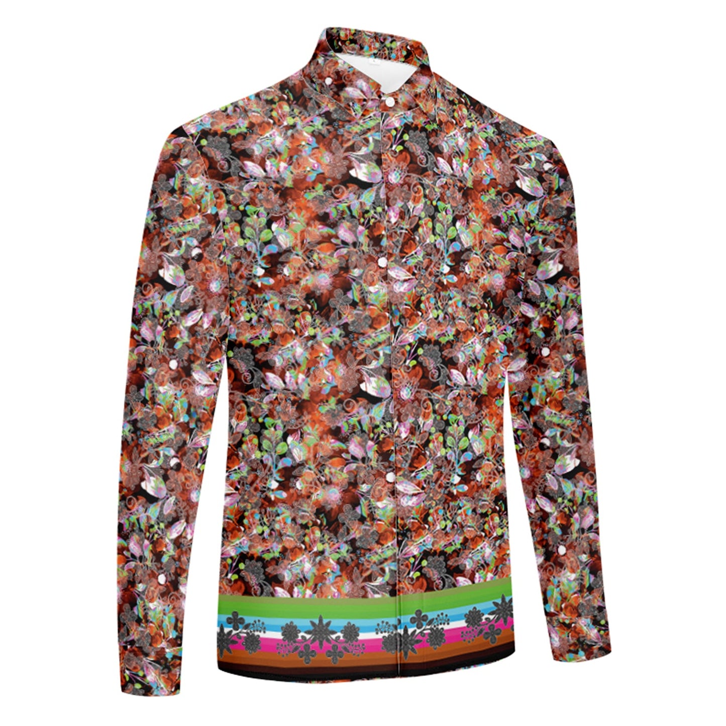 Culture in Nature Orange Dress Shirt