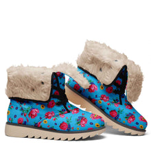 Load image into Gallery viewer, Kokum Ceremony Turquoise Polar Winter Boots
