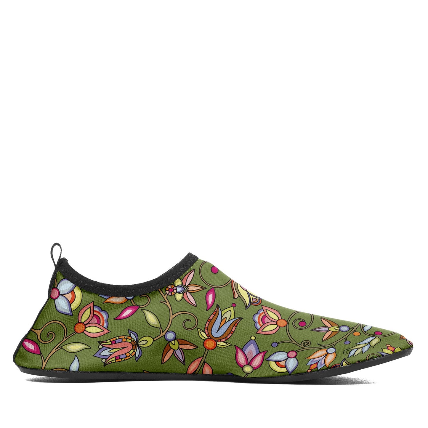 Buffalo Bloom Sage Kid's Sockamoccs Slip On Shoes